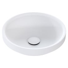 Benna 380mm Round Semi-Inset Basin